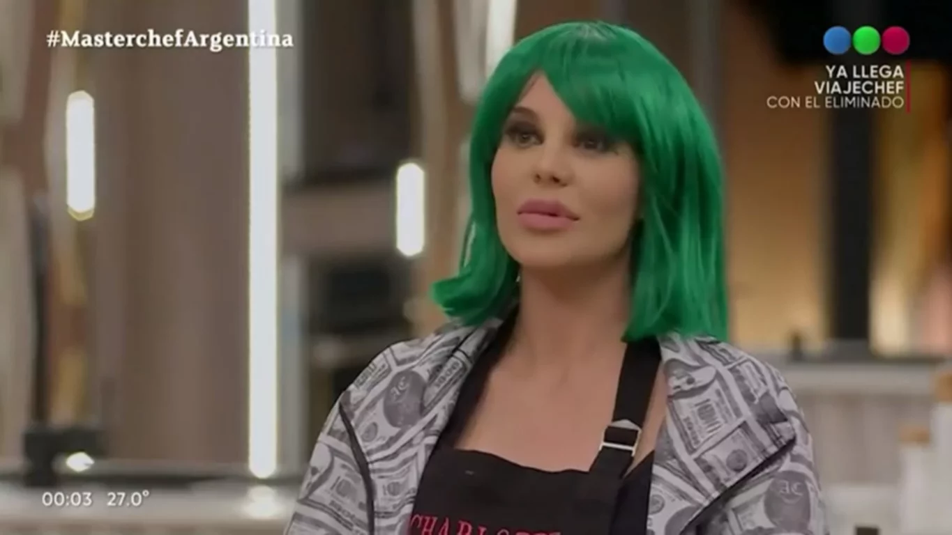 Masterchef Celebrity: Charlotte Caniggia quedó afuera del certamen